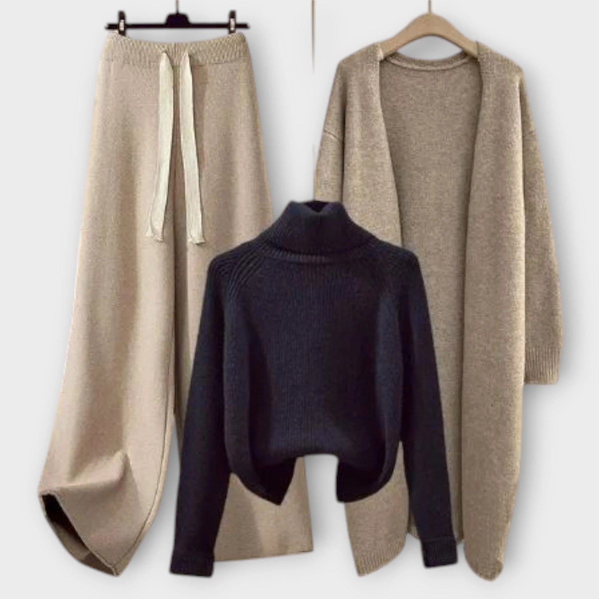 Bruna - 3-Piece Luxury Knit Lounge Set