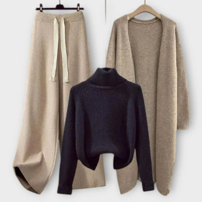 Bruna - 3-Piece Luxury Knit Lounge Set